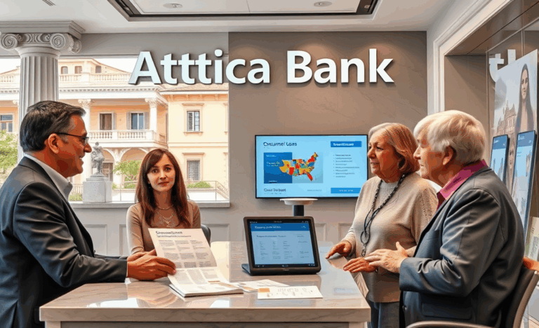 Οδηγίες για την υποβολή αίτησης δανείου στην Attica Bank.